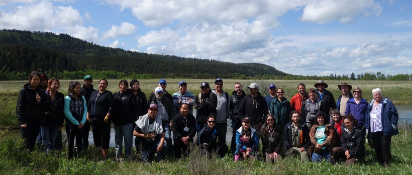 Kainai Field Trip onto Our Timber Limit Study Site