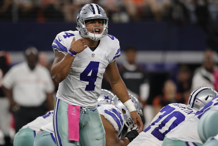 Rookie quarterback Dak Prescott has guided Dallas to a 4-1 record so far.
