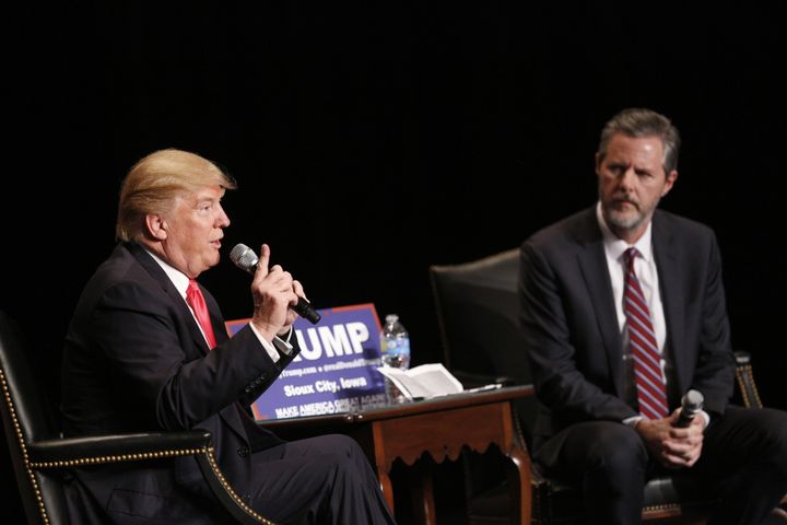 Jerry Falwell Jr,, the president of the evangelical Liberty University, has endorsed Donald Trump. Now, some students at Liberty are calling out his support for the GOP nominee.