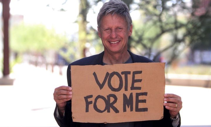 Gary Johnson- Vote For Me