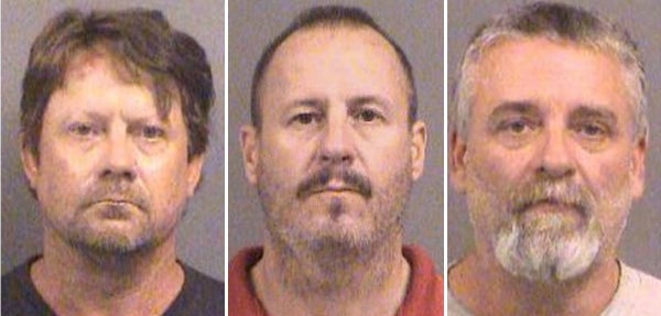 Patrick Stein, Curtis Allen and Gavin Wright were arrested for an alleged plot to attack Muslims in Kansas.