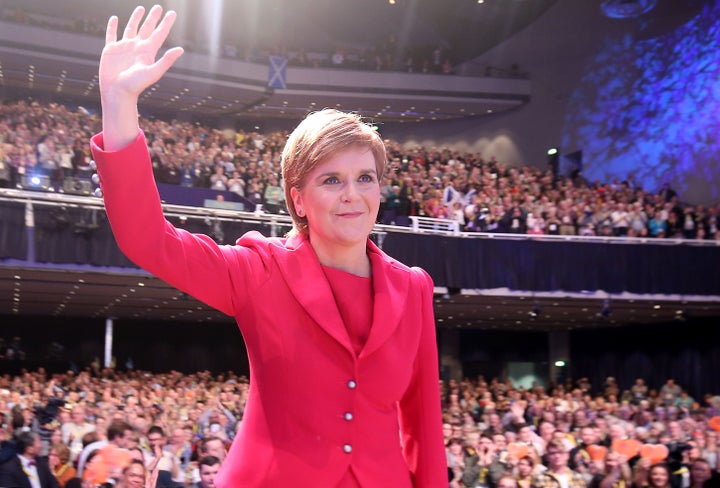 <strong>First Minister Nicola Sturgeon told delegates at the SNP conference in Glasgow that Scotland will one day become an independent country'.</strong>