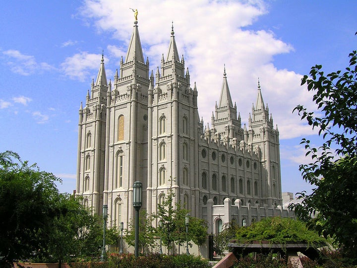 Mormon Temple in Salt Lake City