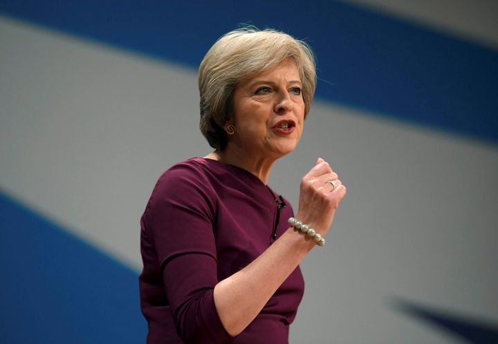 <strong>A modern day slave was trafficked into Britain to have their organs harvested; Prime Minister Theresa May made tackling slavery a priority during her time as home secretary</strong>