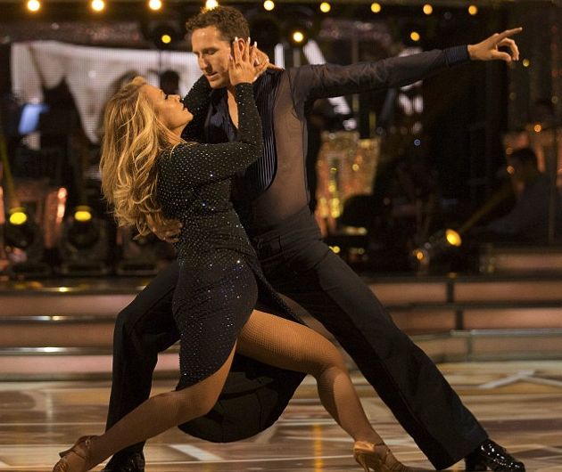 <strong>Brendan and Anastacia performed the rumba last night</strong>