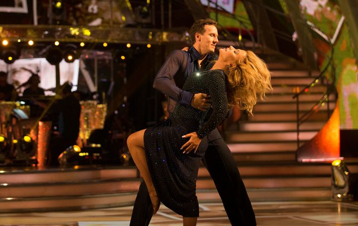 Brendan Cole battled with illness to make it through another week with Anastacia