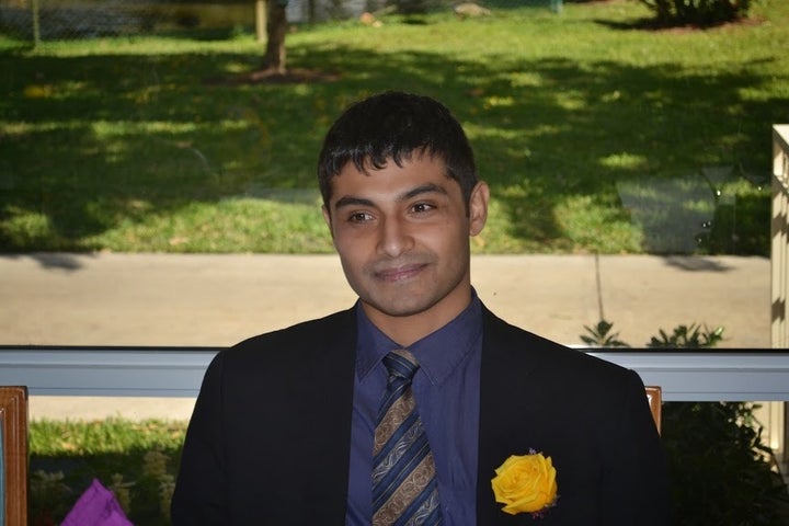<p>Marty Gottesfeld at his wedding in February 2015, one year before his arrest</p>
