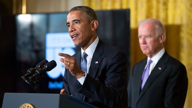 President Obama and Vice President Joe Biden launch the It's On Us campaign in 2014