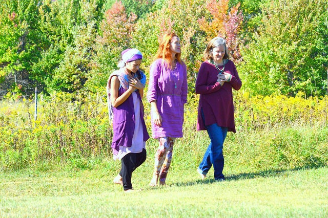 Every year women come from all around the world to participate in the Circlework Training
