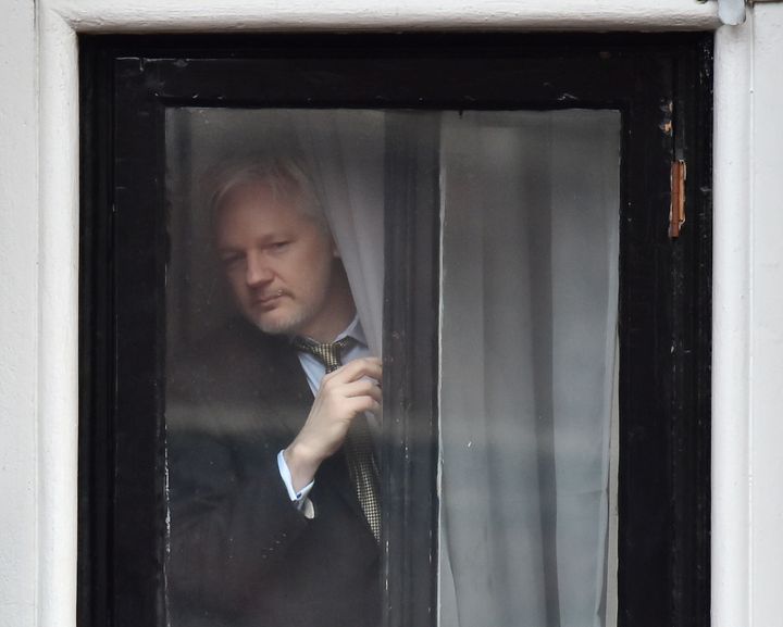 <strong>Julian Assange has been living at the Ecuadorian embassy for four years</strong>
