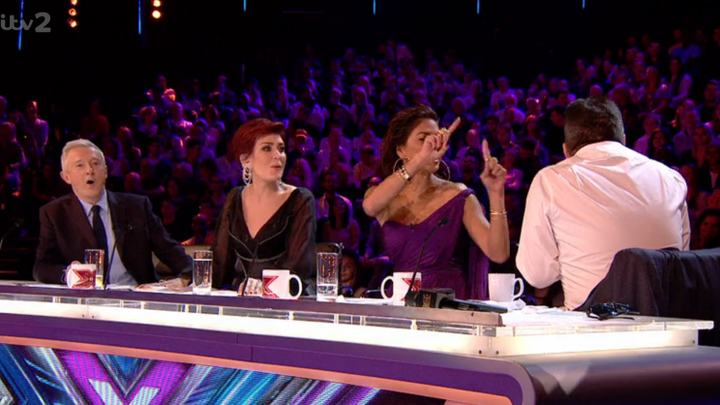 <strong>Simon rather quickly realised his joke had the potential to offend</strong>