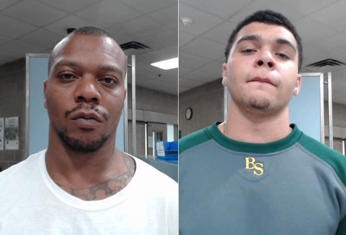 Chazerae M. Taylor, 38, and Dmarkeo C. Taylor, 19, were charged with wanton endangerment Sunday.