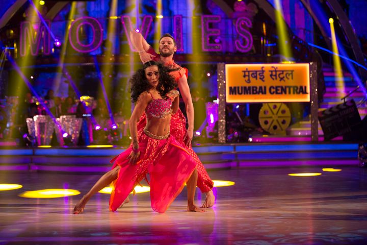 Will Young and Karen Clifton during their final routine