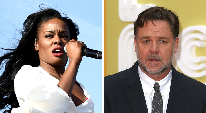 Azealia Banks reportedly threatened Russell Crowe's hotel guests before the actor kicked her out of his room. 