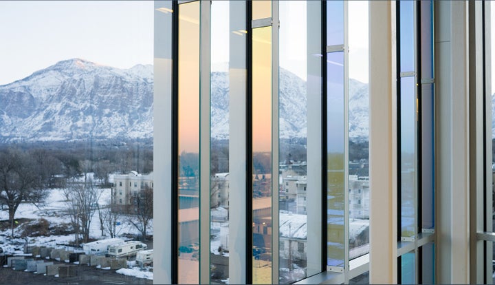 Catherine Widgery. Sky Veil: Juvenile Courthouse in Ogden, Utah. (day)