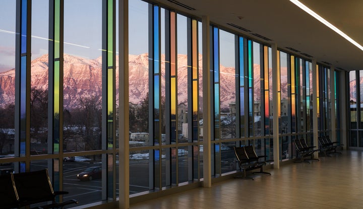 Catherine Widgery. Sky Veil: Juvenile Courthouse in Ogden, Utah. (dusk)