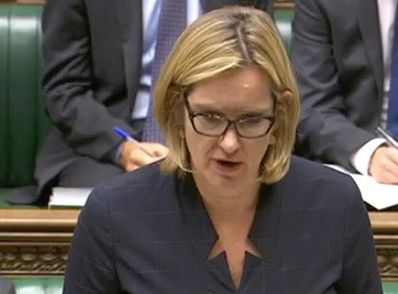 Amber Rudd faces Abbott in the Commons