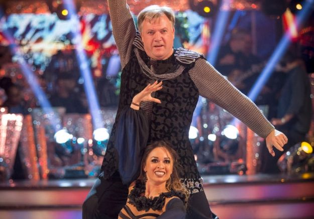 <strong>Ed and Katya performed their paso doble this week</strong>