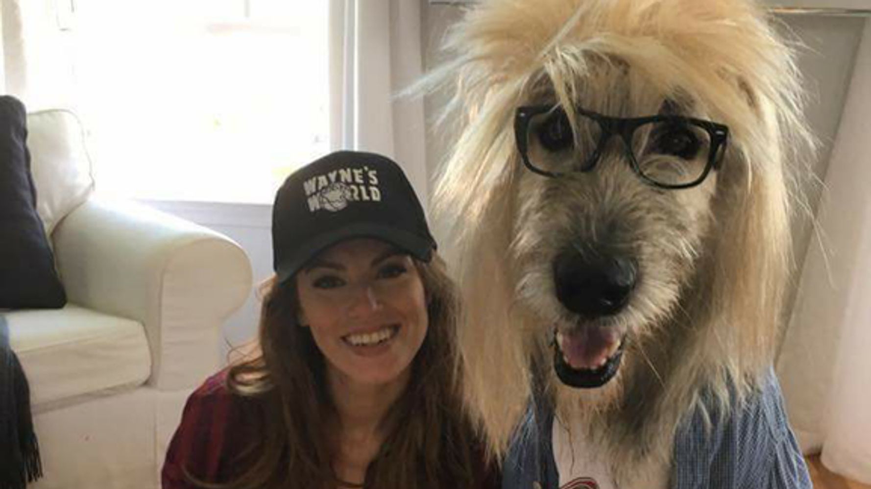 This Dog's 'Wayne's World' Halloween Costume Puts All Of Us To Shame