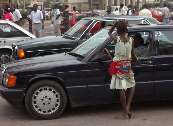 Boys living on the streets of Kinshasa can make money through manual labor, but girls are considered more ‘useful’ for sex work and domestic servitude.