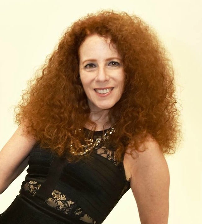 Carol Ruth Weber and her curly head of hair