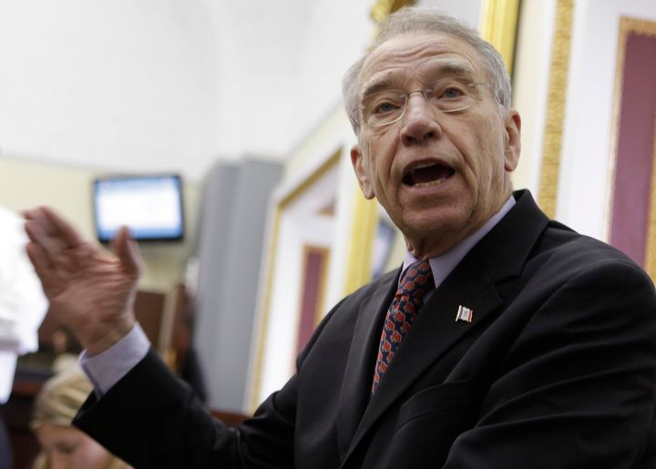 Sen. Chuck Grassley (R-Iowa) said Sen. John McCain was right to walk back his Monday remarks that he'd block all Supreme Court nominees of Hillary Clinton if she were to become president.