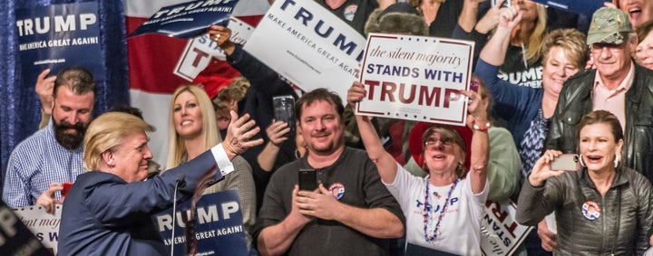 Donald Trump in Reno, Nevada, photograph by Darron Birgenheier