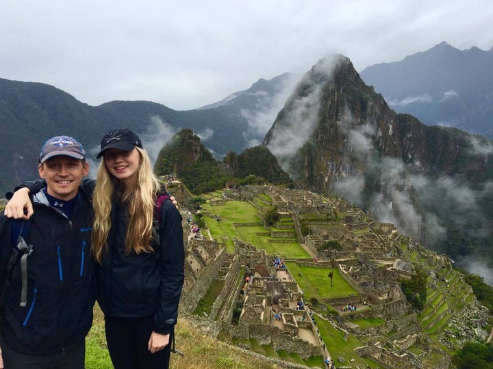 Wide awake at Machu Picchu