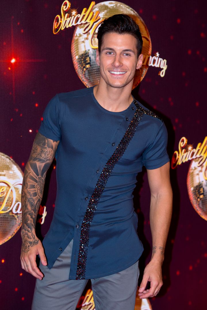 <strong>Gorka Marquez has stepped in to rehearse with Anastacia as Brendan recovers.</strong>