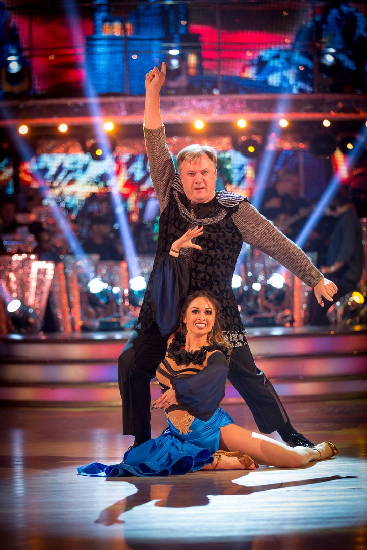 <strong>Ed Balls and Katya Jones</strong>