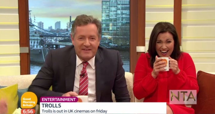 <strong>Susanna Reid couldn't believe Justin Timberlake called her "super hot"</strong>