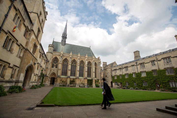 86 Exeter College students are living in an Oxford hotel while building work is finished 