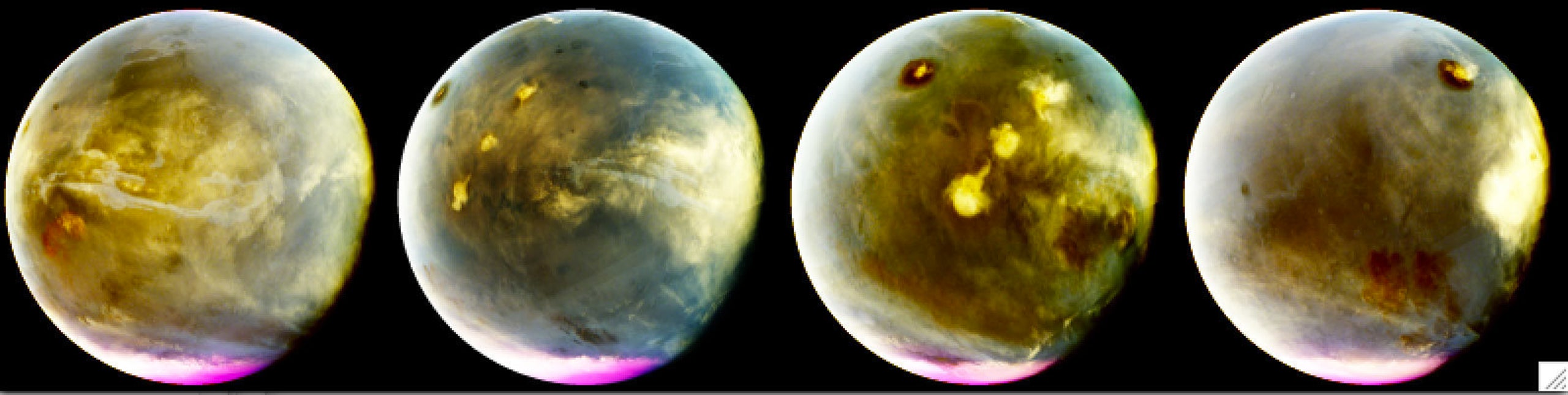 Mars Ultraviolet NASA Captures Stunning Images Of Mars In Ultraviolet | HuffPost UK Tech