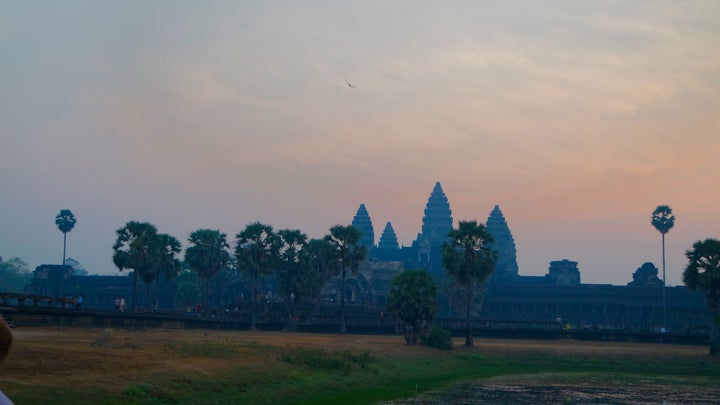 one unforgettable sunrise in Angkor Wat