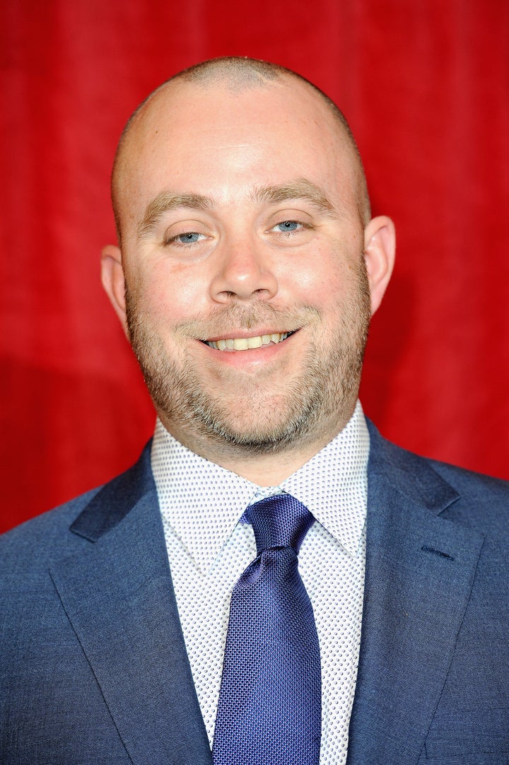 Producer Iain at the 2016 British Soap Awards