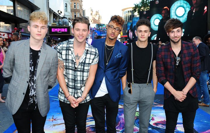 Joe with the rest of the Kingsland Road 