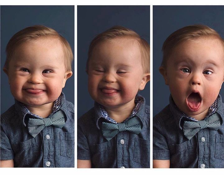 Fifteen-month-old Asher is helping his mom make advertising more inclusive.