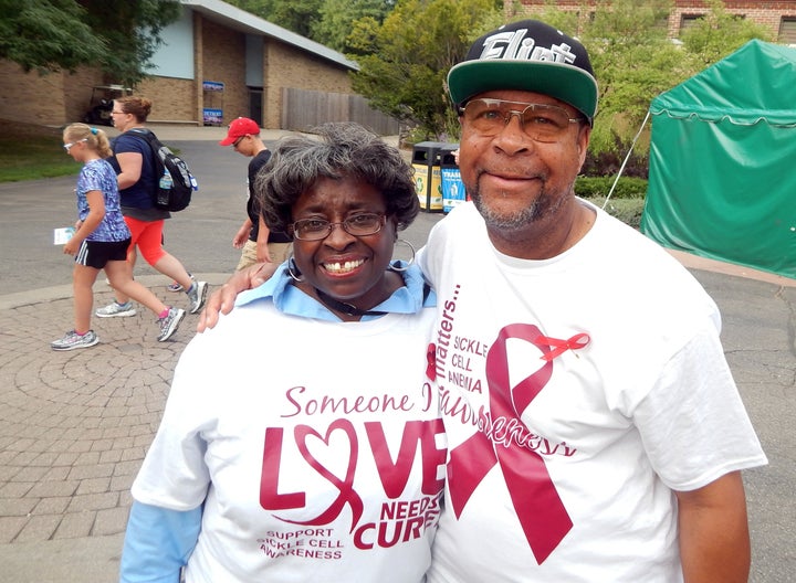 Kynnedi's grandparents, Linda and Eddie Booth, started a sickle cell awareness walk in Flint, Mich., during the summer of 2014.