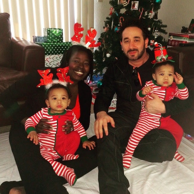 <p>Tosin Ola-Weissmann and her family.</p>