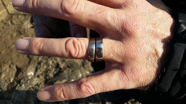 Matt has been reunited with his wedding ring.