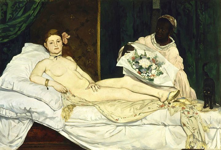 Edouard Manet, "Olympia," 1863.