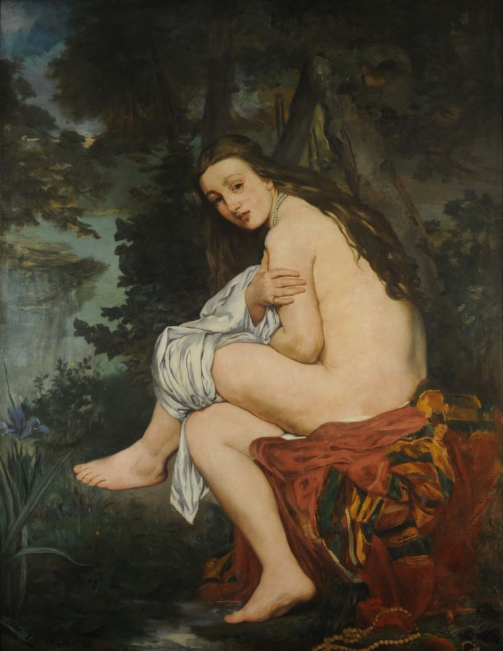 Édouard Manet, "La Nymphe Surprise," 1861.