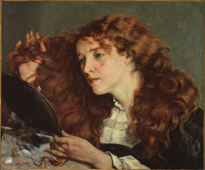 Gustave Courbet, "Jo, the Beautiful Irish Girl," 1866.