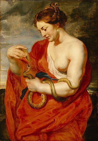 Peter Paul Rubens, "Hygeia, Goddess of Health," 1615.
