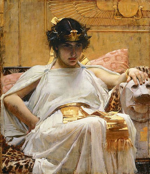 John William Waterhouse, "Cleopatra," 1888.