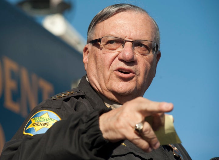 Maricopa County Sheriff Joe Arpaio trails his challenger by 15 percentage points in a new poll.