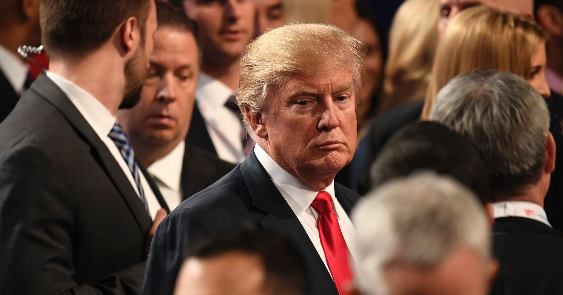 Cameras Catch Donald Trump Looking Very Angry After Final Debate | HuffPost