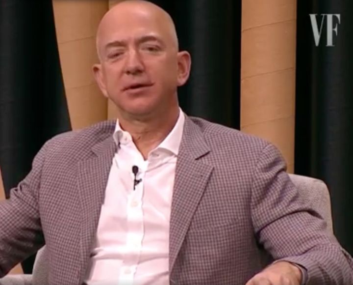 Jeff Bezos disagrees with Peter Thiel, but wouldn't fire the guy for having a different opinion.