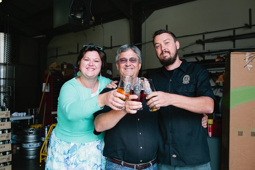Robert, David & Lizzie (Sonoma Cider)