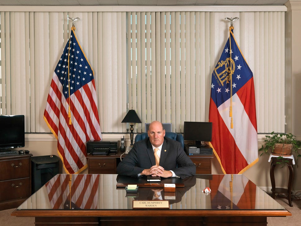 Warden Carl Humphrey of the Georgia Diagnostic & Classification State Prison in Jackson. It is a maximum- and high-securi